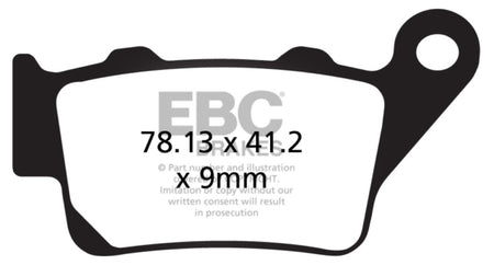 EBC FA213V Brake PAD RR