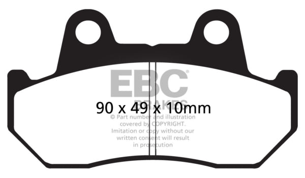 EBC FA69V Brake PAD Ft/rr