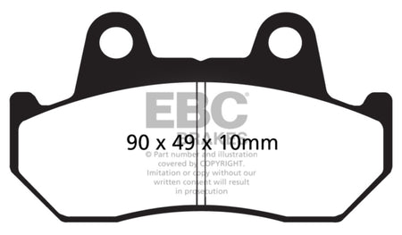 EBC FA69V Brake PAD Ft/rr