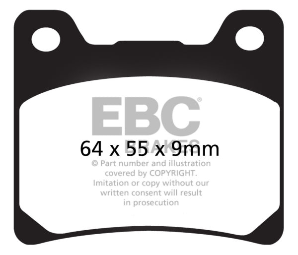 EBC FA88V Brake PAD Ft/rr