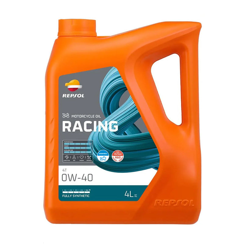 Repsol REPSOL ENGINE OIL SYNTHETIC 4-STROKE RACING|SNOW|0W40|4L