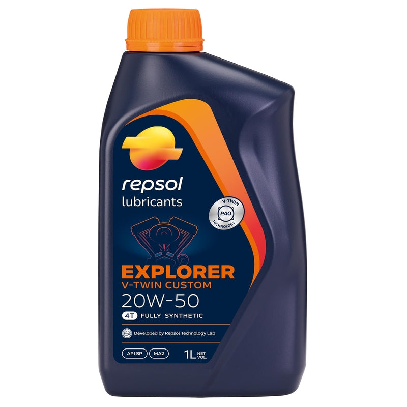 Repsol REPSOL ENGINE OIL SYNTHETIC 4-STROKE EXPLORER V-TWIN CUSTOM|20W50|1L