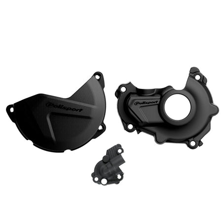 Polisport Clutch Kit+ignition Cover BK YAM