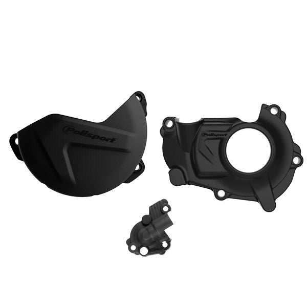 Polisport Clutch Kit+ignition Cover BK YAM