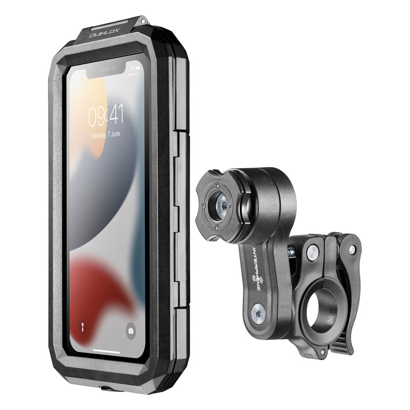 Interphone QUIKLOX - 6.5" HARD CASE + HANDLEBAR MOUNT