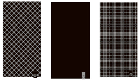 OxfordProducts Comfy Tartan Bk/wh QTY3 Oxford