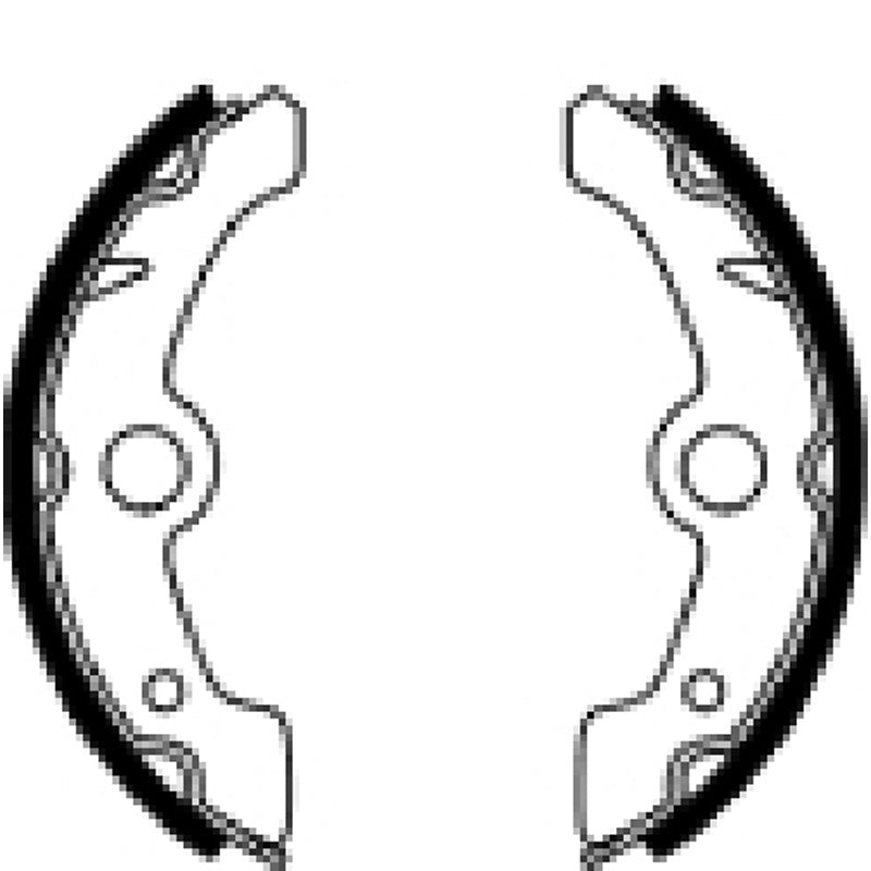 Ferodo BRAKE SHOES 524 FRONT
