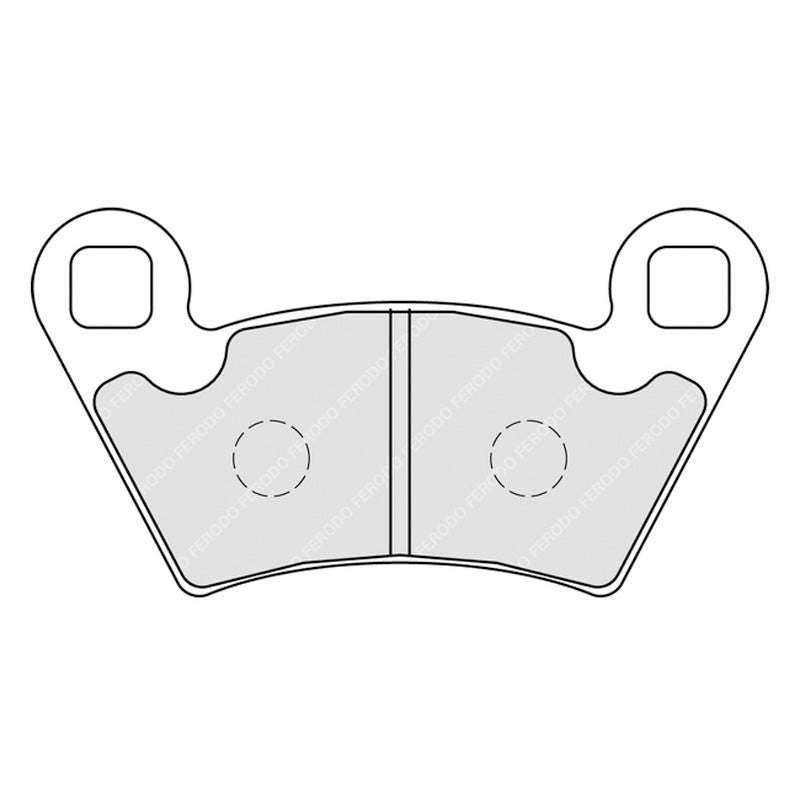 Ferodo BRAKE PADS - SINTERGRIP SERIES - (FA354R) FRONT/REAR