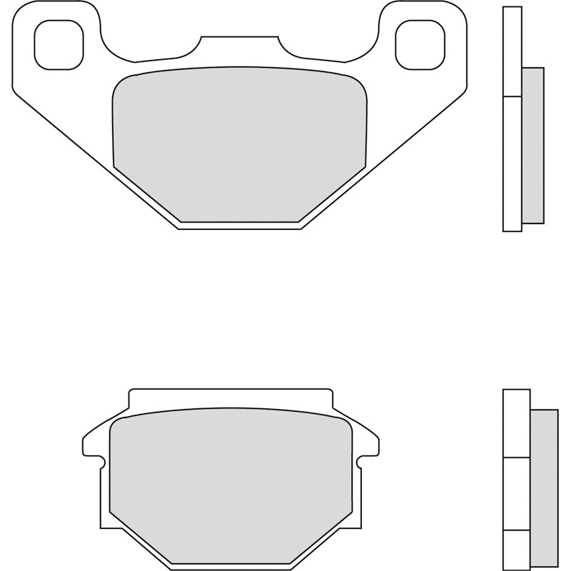 Ferodo BRAKE PADS - SINTERGRIP SERIES - (FA372R) REAR