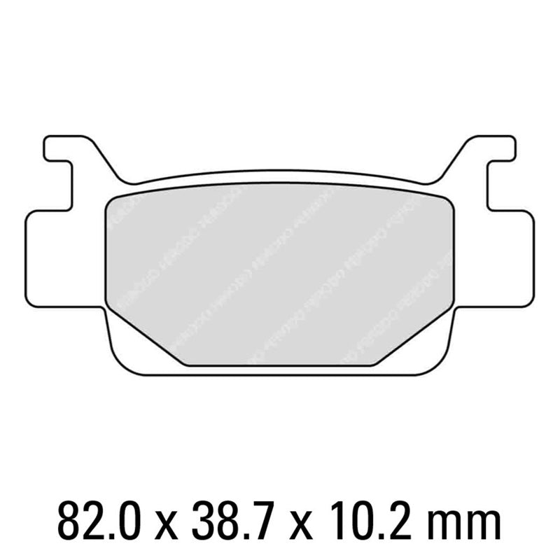 Ferodo BRAKE PADS - SINTERGRIP SERIES - (FA410R)