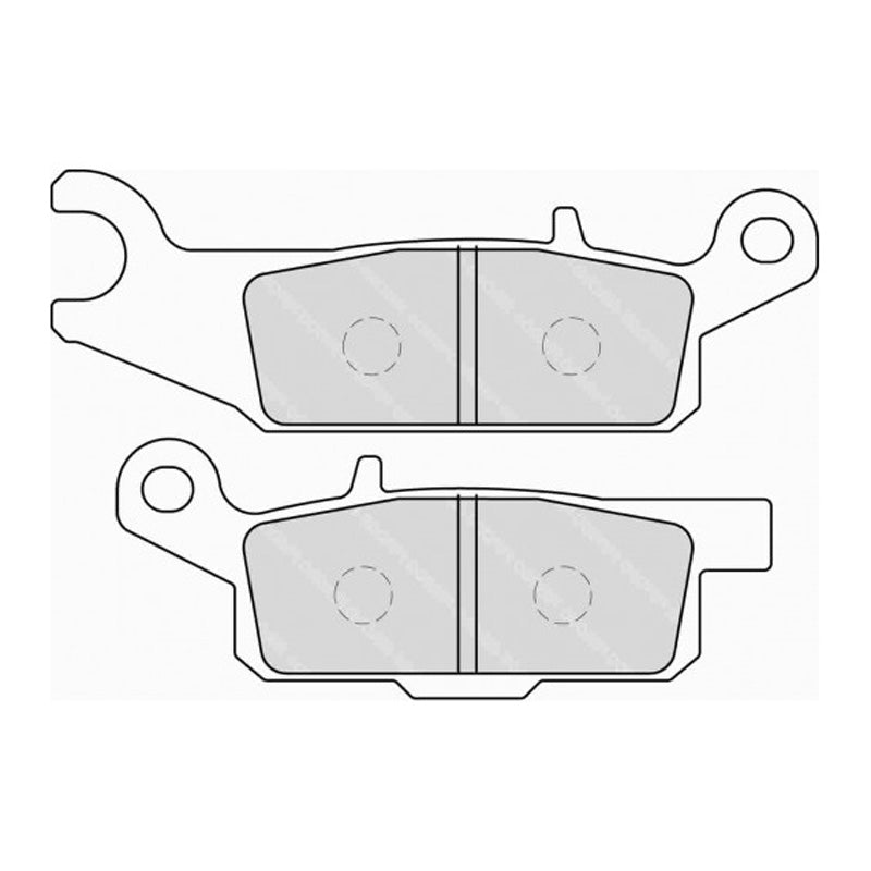Ferodo BRAKE PADS - SINTERGRIP SERIES - (FA444R)