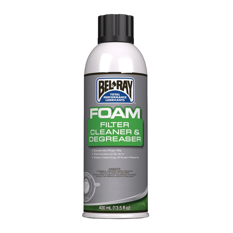 Bel Ray FOAM FILTER CLEANER & DEGREASER 400ML