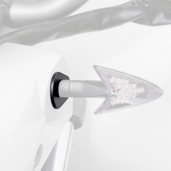 Puig Plate Support Turn Signal SUZ BK