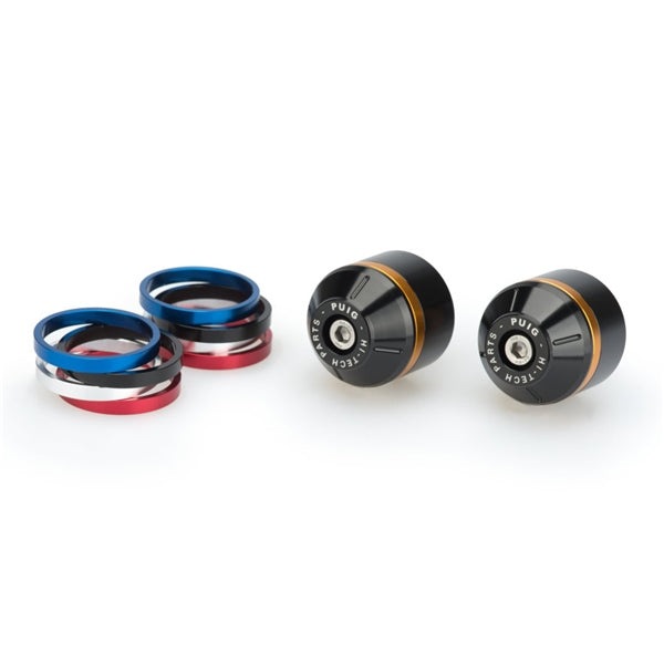Puig BAR END Short W/ring BK Aprilia