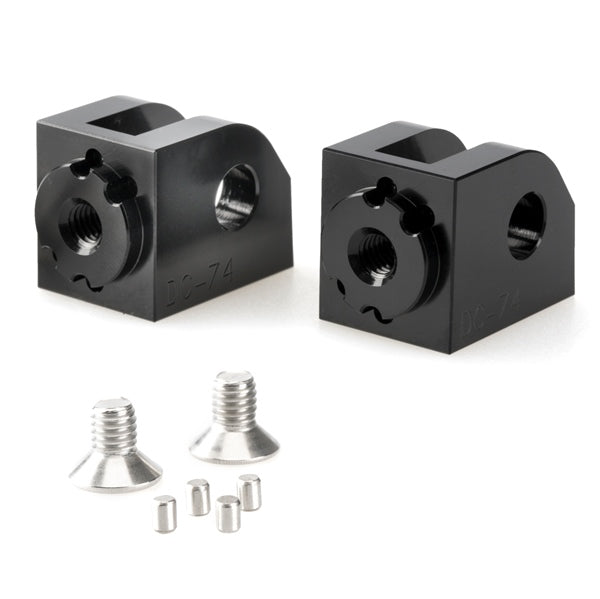 Puig Footpeg Adaptor Adjustable BK