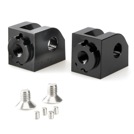 Puig Footpeg Adaptor Adjustable BK