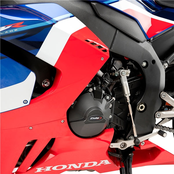 Puig Engine Cover Track BK HON