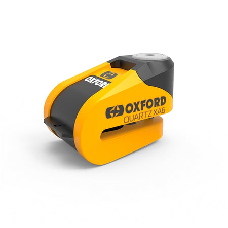 OxfordProducts Disc Lock QTZ Alarm XA6 6MM PIN Ye/bk