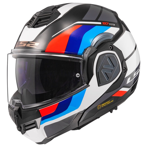 LS2 Helm Advant Sport Bk/bl/rd