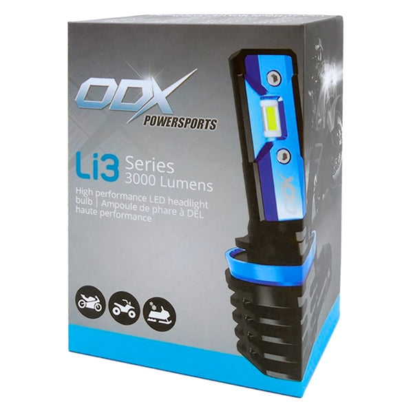 ODX LED Bulb LI3 3000 Lumens H11B QTY 1