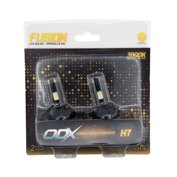 ODX Bulb LED Fusion Series H7 YE QTY2