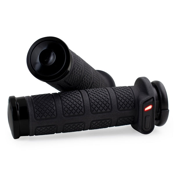Koso Heated Grip Titan II Elect Throttle BK