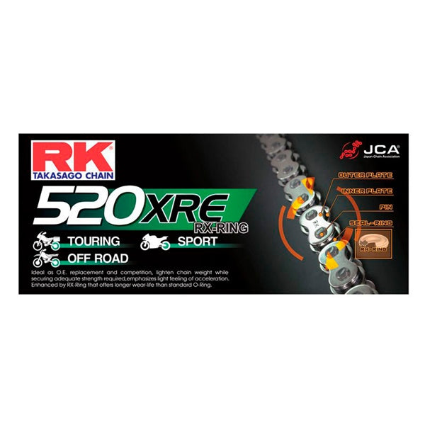 RKexcel 520XRE 106L Natural RK Chain
