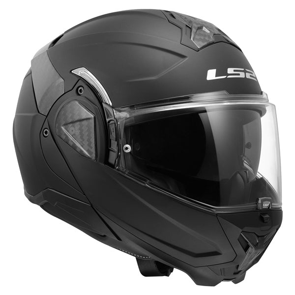 LS2 Helm Advant II Solid W/sunv MAT BK