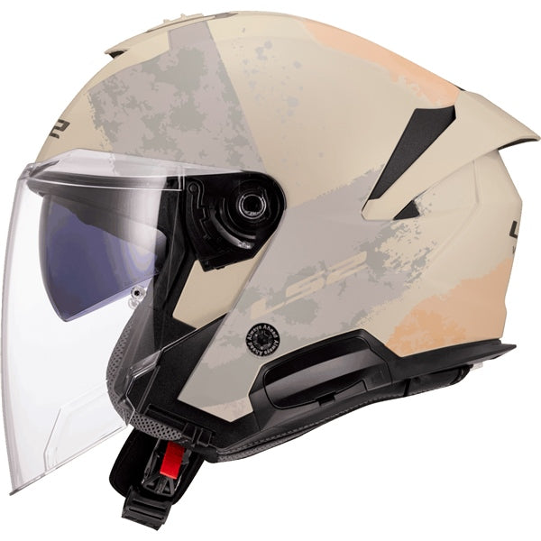 LS2 Helm Verso II Aqua MAT Ivory