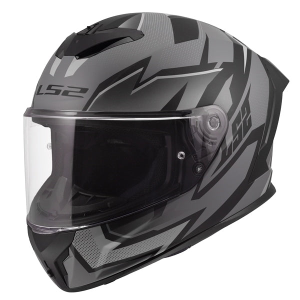 LS2 Helm Rapid III Xtrem MAT Bk/gy