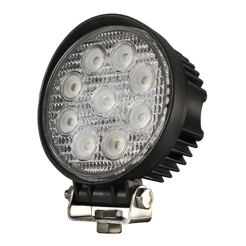 LED WORKLIGHTS 9 LED 27W FLOOD OVAL