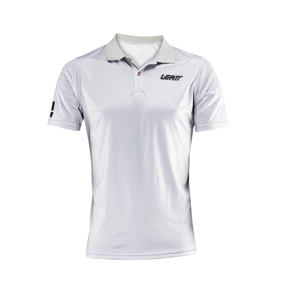 Leatt Shirt Polo Short Team Steel