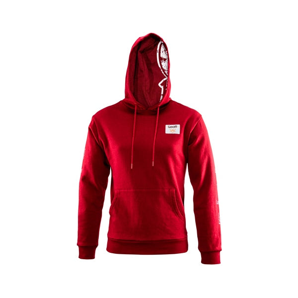 Leatt Hoodie Core Ruby