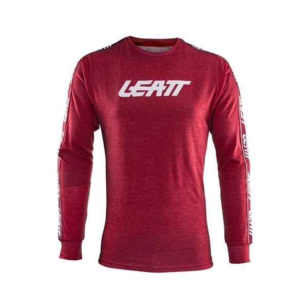 Leatt Shirt Premium Long Ruby
