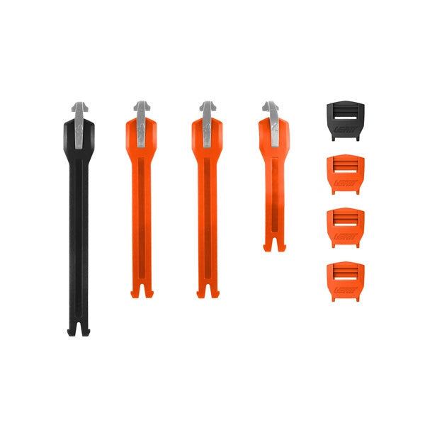 Leatt Strap KIT 5.5 Bk/og QTY4
