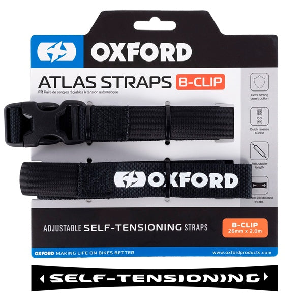 OxfordProducts Strap B-clip 17MM X 1.2M BK QTY2