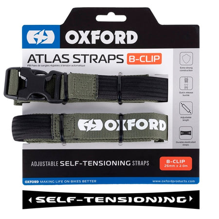 OxfordProducts Strap B-clip 17MM X 2M Lichen QTY2