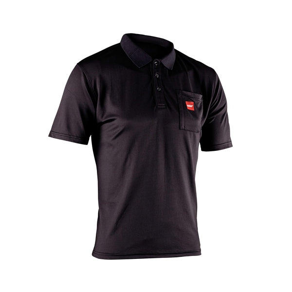 Leatt Shirt Polo Short Team BK