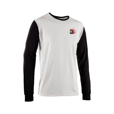 Leatt Shirt Long Core Cream WH