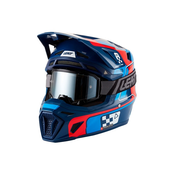 Leatt Helm Moto 8.5 V27 KIT Bl/rd