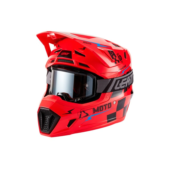 Leatt Helm Moto 7.5 V27 KIT RD