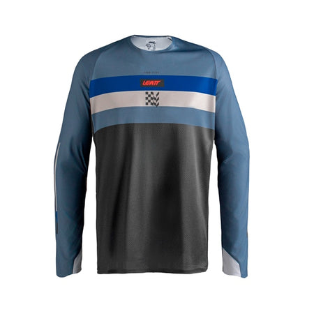 Leatt Jersey Moto 4.5 Endu Stripe Ocean GY