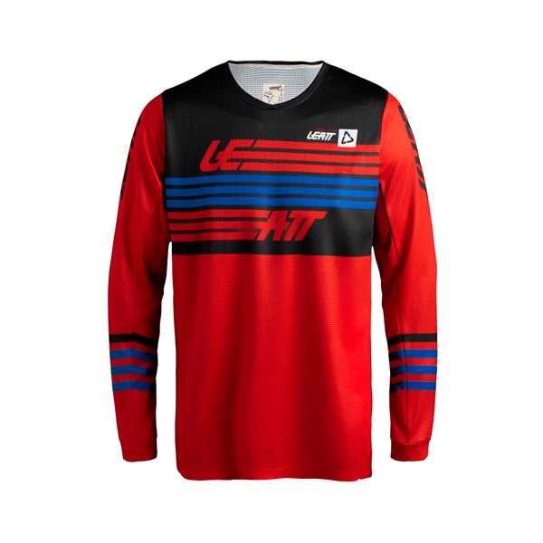 Leatt Jersey Moto 3.5 Stripe RD