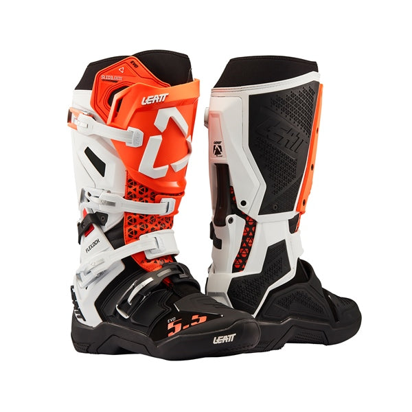 Leatt Boot Moto 5.5 Flexlock EVO Wh/og