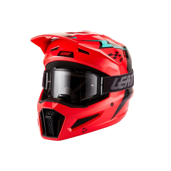 Leatt Helm Moto 3.5 KIT JR RD