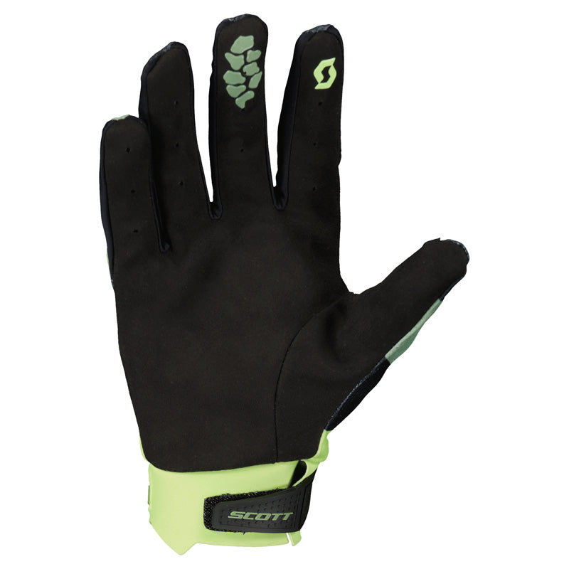 Scott EVO RACE GLOVES - GREEN/BLACK