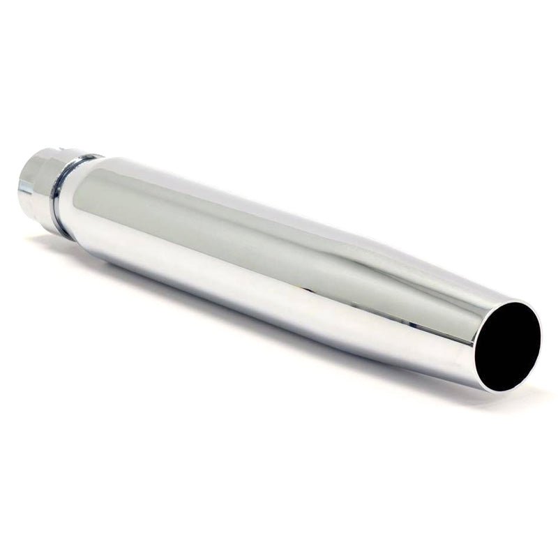 Emgo TAPERED SHORTY MUFFLER CHROME