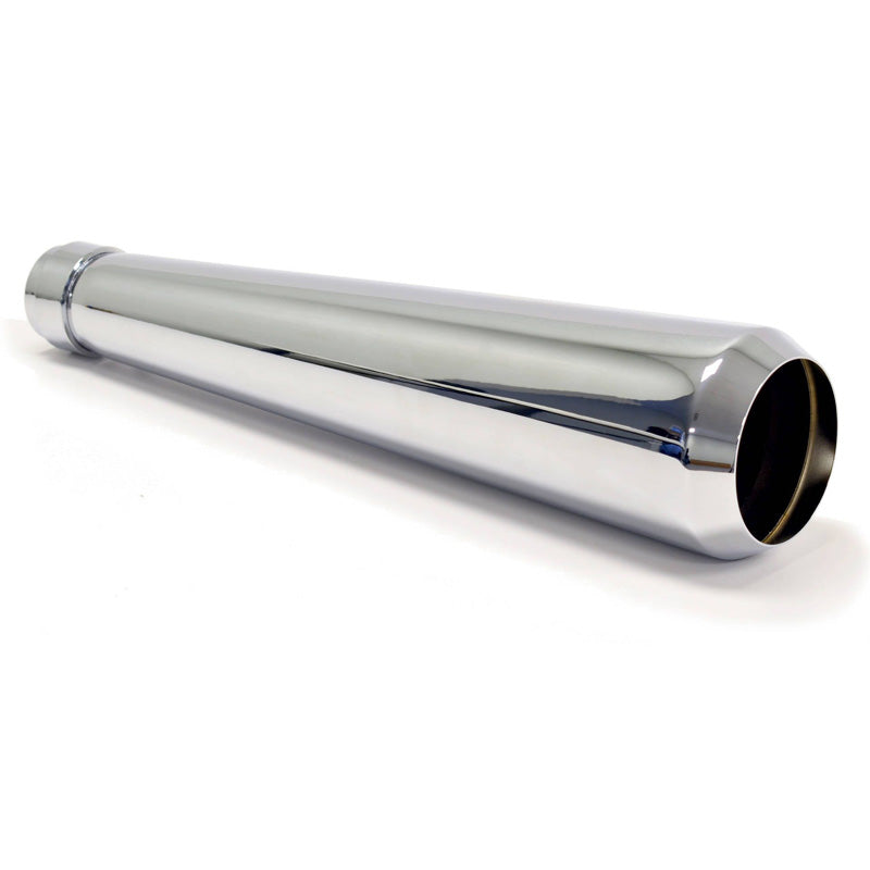 Emgo REVERSE CONE MEGAPHONE MUFFLER CHROME