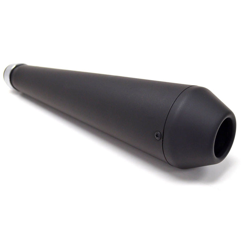 Emgo REVERSE CONE MUFFLER MATTE BLACK