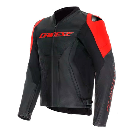 Dainese Jacket Racing 5 Perf MEN Bk/fluo RD